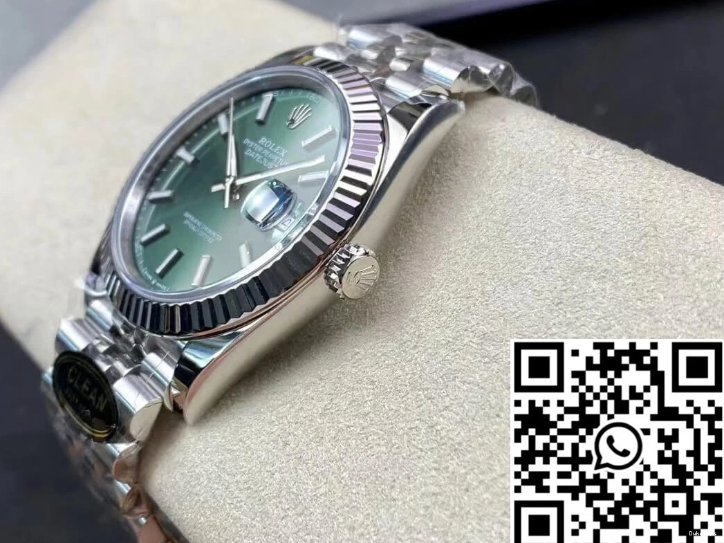 Dial M126334-0027 Datejust Factory Rolex Clean Green Mint 0510